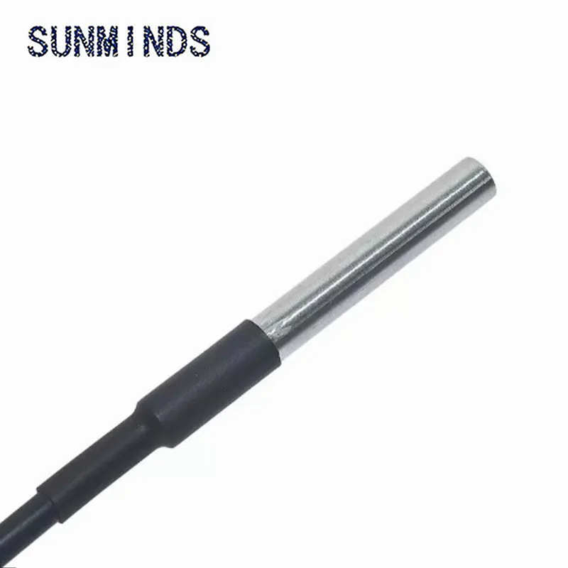 2 Pcs DS18b20 Sensor Temperatura 1M 2M 3M DS1820 Pacote De Aço Inoxidável Impermeável 18B20 0.37CM 1M 2M 3M