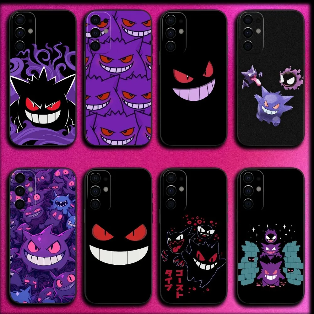 

Cute G-Gengar Phone Case For Samsung S25,S24,S21,S22,S23,S30,Ultra,S20,Plus,Fe,Lite,Note,10,9,5G Black Cover