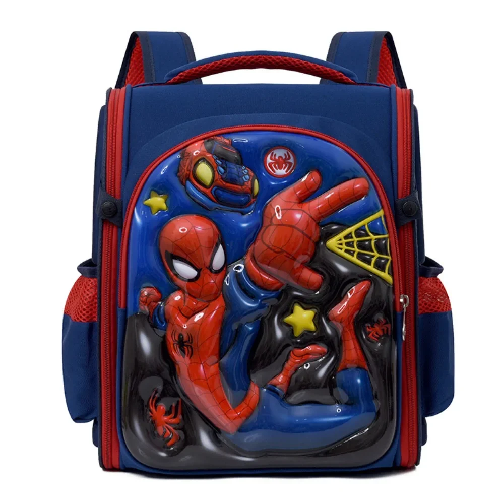 Mochila de gran capacidad 3D para niños, bolsa de espacio completamente abierta, carcasa dura, escuela primaria, impermeable, 2-4 grados, nueva