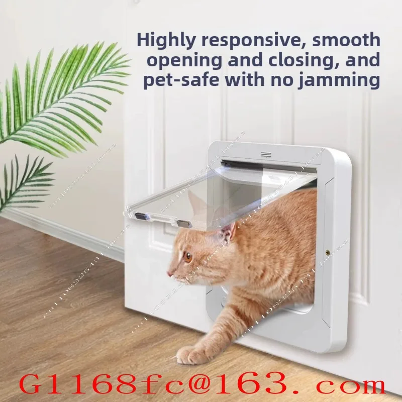 Intelligent Audio and Electric Pet Door Opening, Allowing Cats To Freely Enter and Exit