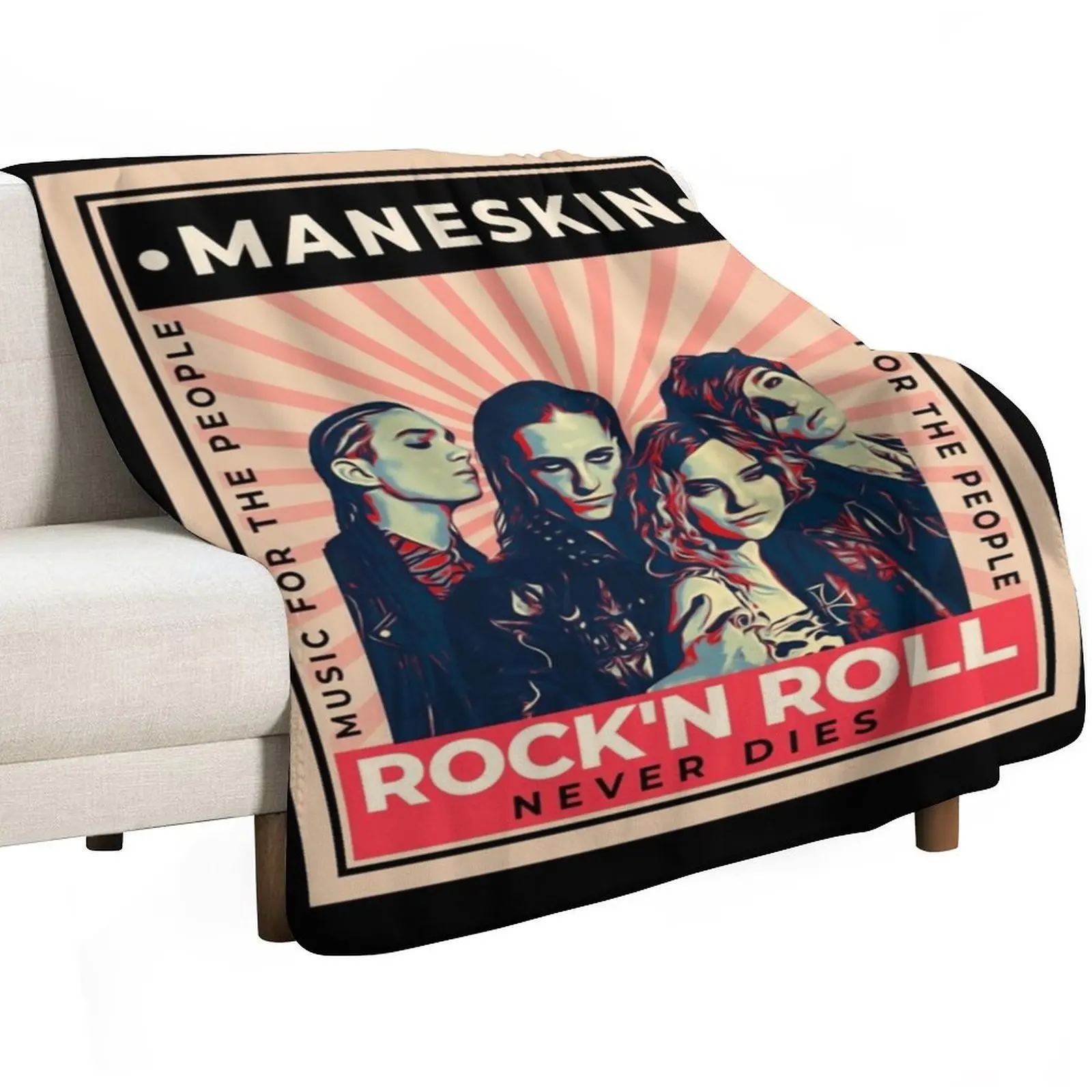 Maneskin Classic . Throw Blanket valentine gift ideas Sofa Throw Polar Tourist For Sofa Thin Decorative Throw Blankets