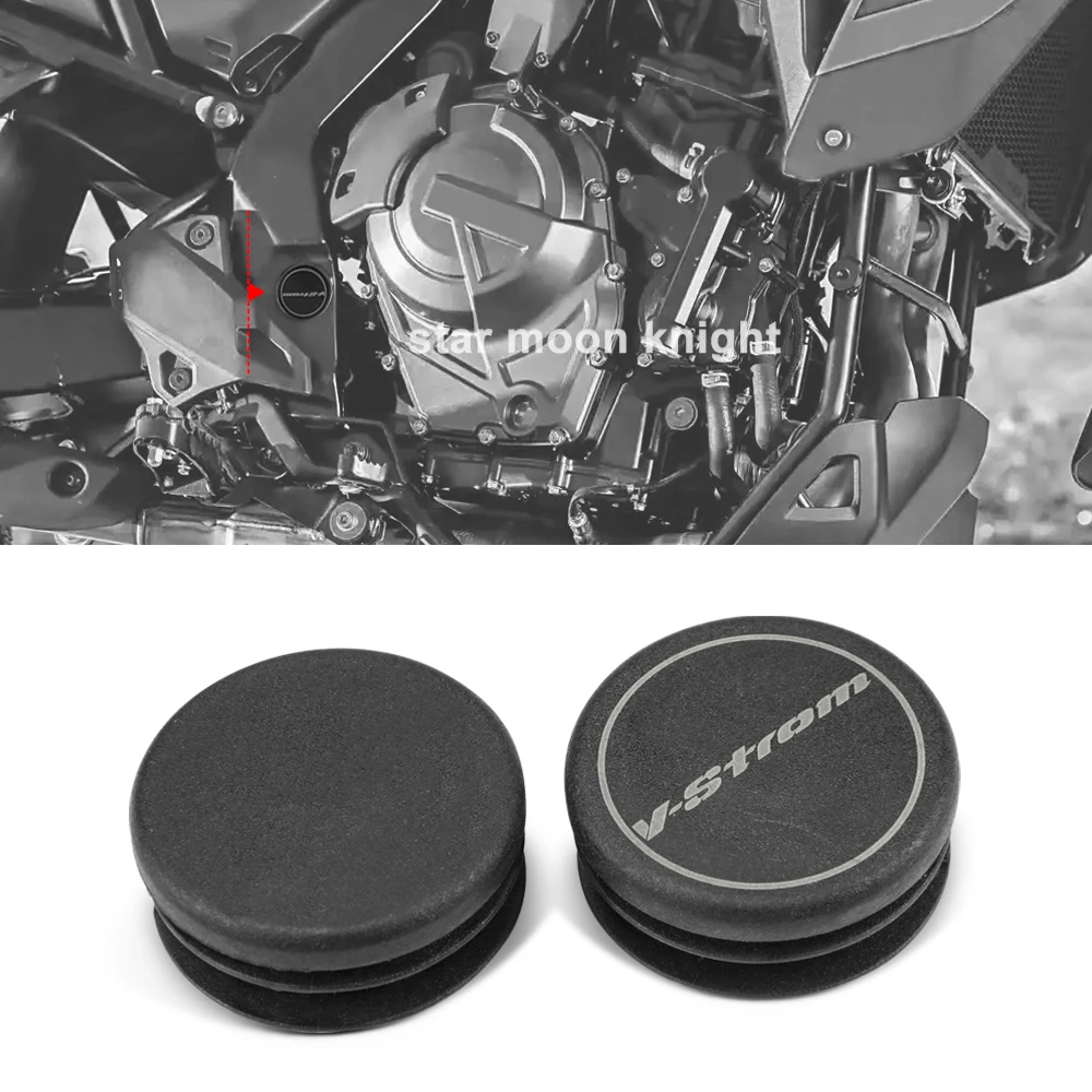 For Suzuki V-STROM 800 DE VStrom 800DE Motorcycle Waterproof Frame Hole Cover Caps Plug Decorative Frame Cap Set