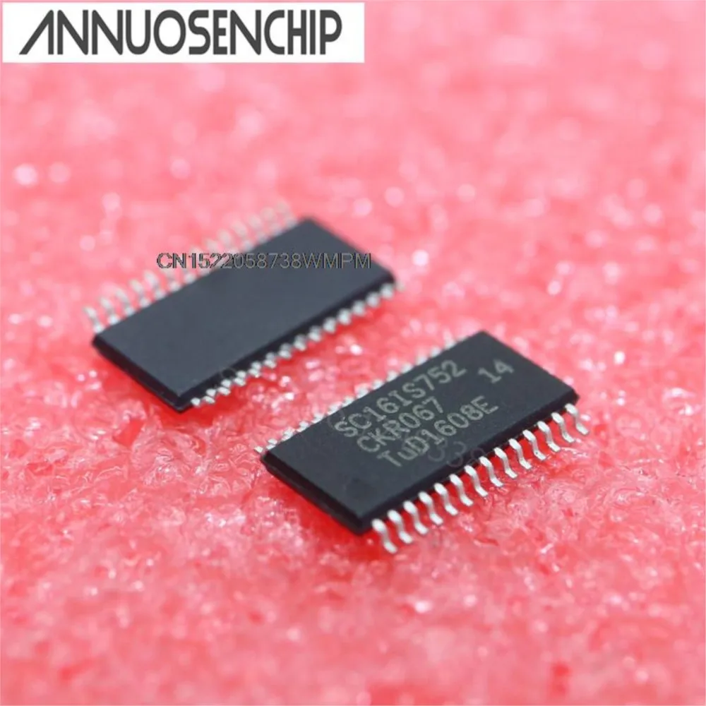 10PCS TSSOP28 SC16IS752IPW