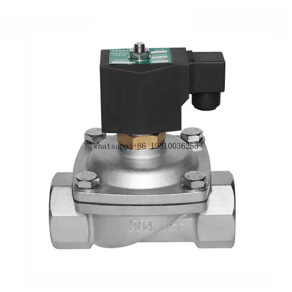 

COVNA 2W21 12V DC Low Pressure Direct Acting Diaphragm Stainless Steel Solenoid Valve With Water