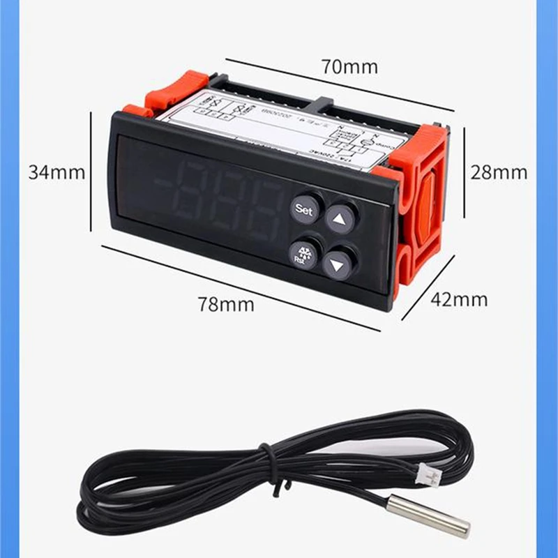 ECS6011/ECS16 Intelligent Temperature Control Regulator Suitable For Greenhouses And Cold Storage Electric Control Boxes