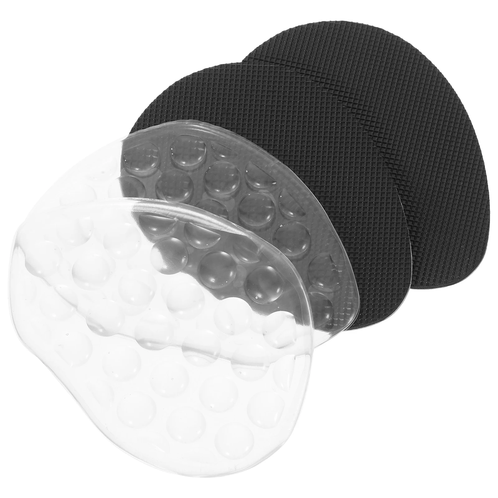 

4 Pairs Metatarsal Pads Damping Gel Heel Forefoot Cushions High Heels Adjust Shoe Size Comfort Practical Foot Supplies