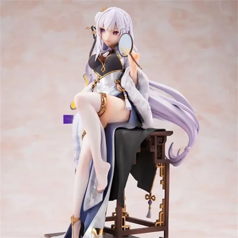 

In Stock Re:Zero Starting Life in Another World Emilia Anime Character, Emilia Rem Action Figure, PVC Model Decoration Toy Gift