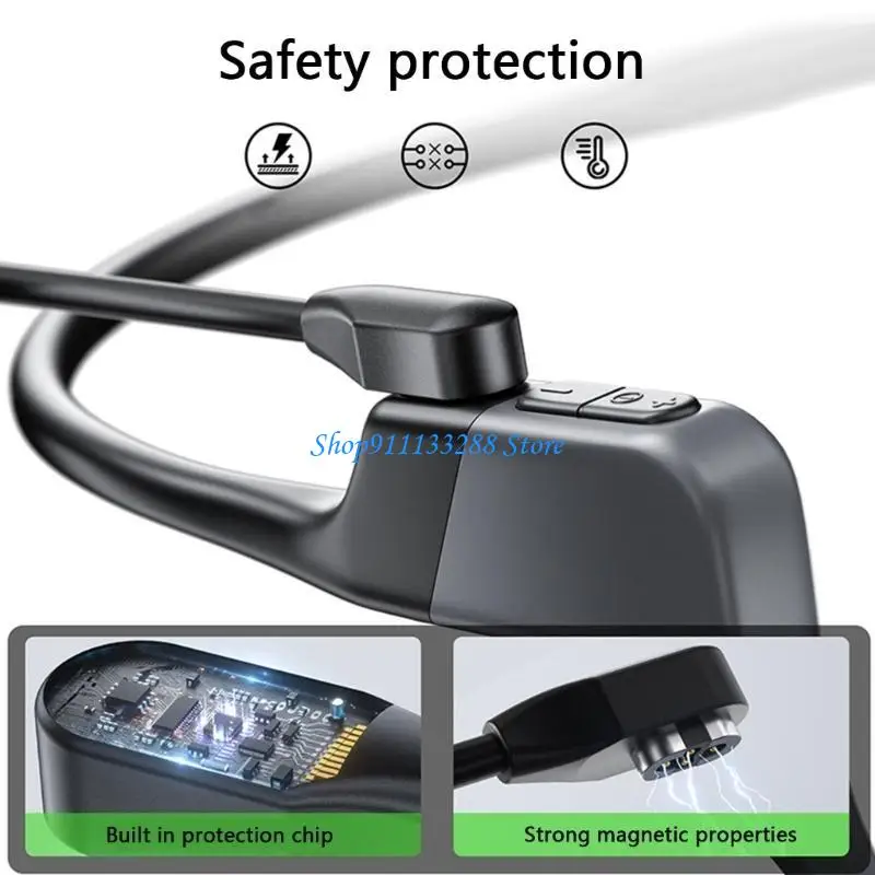 

G88D Легкий дорожный USB-кабель для зарядки, удобный для переноски шнур, совместимый с наушниками OpenSwim S710 с костной