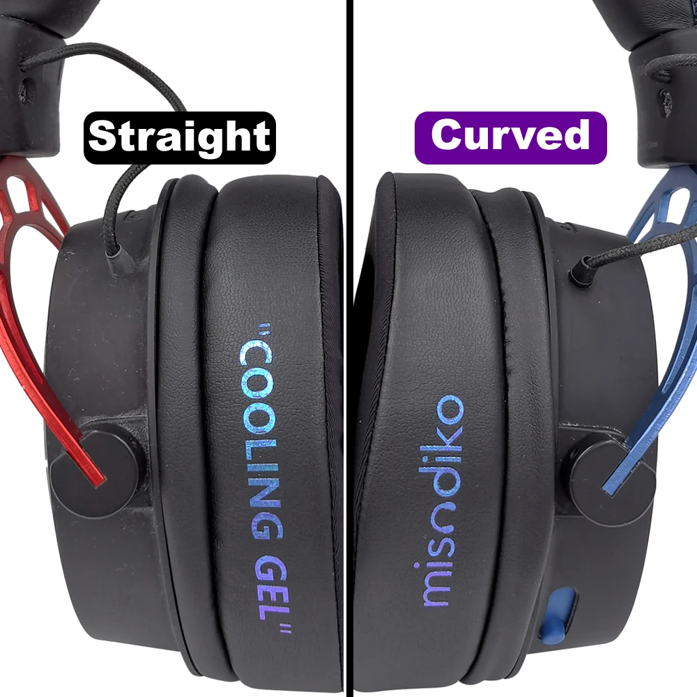 misodiko Upgraded Ear Pads Cushions Replacement for HyperX Cloud Alpha, Cloud Alpha S Gaming Headset image 3