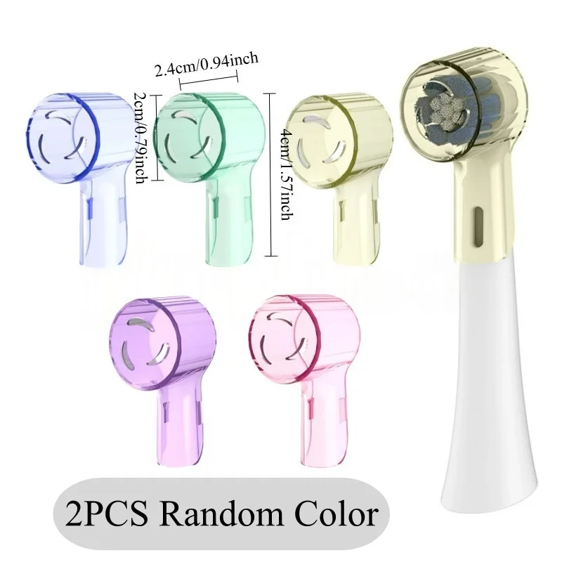 2-8 Stuks Kleuren Tandenborstel Stofdicht Covers Caps Compatibel met Braun Oral B & iO Serie Elektrische Tandenborstel hoofd Protector