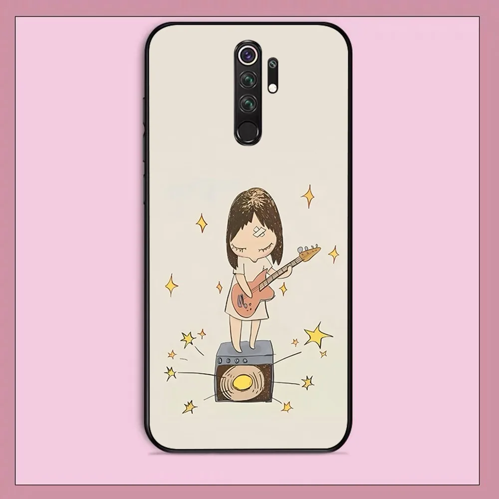 Y-Yoshitomo N-Nara D Phone Case For Redmi Note 4 X 5 A 6 7 8 T 9 9S 10 11 11S 11Epro Poco M3 pro