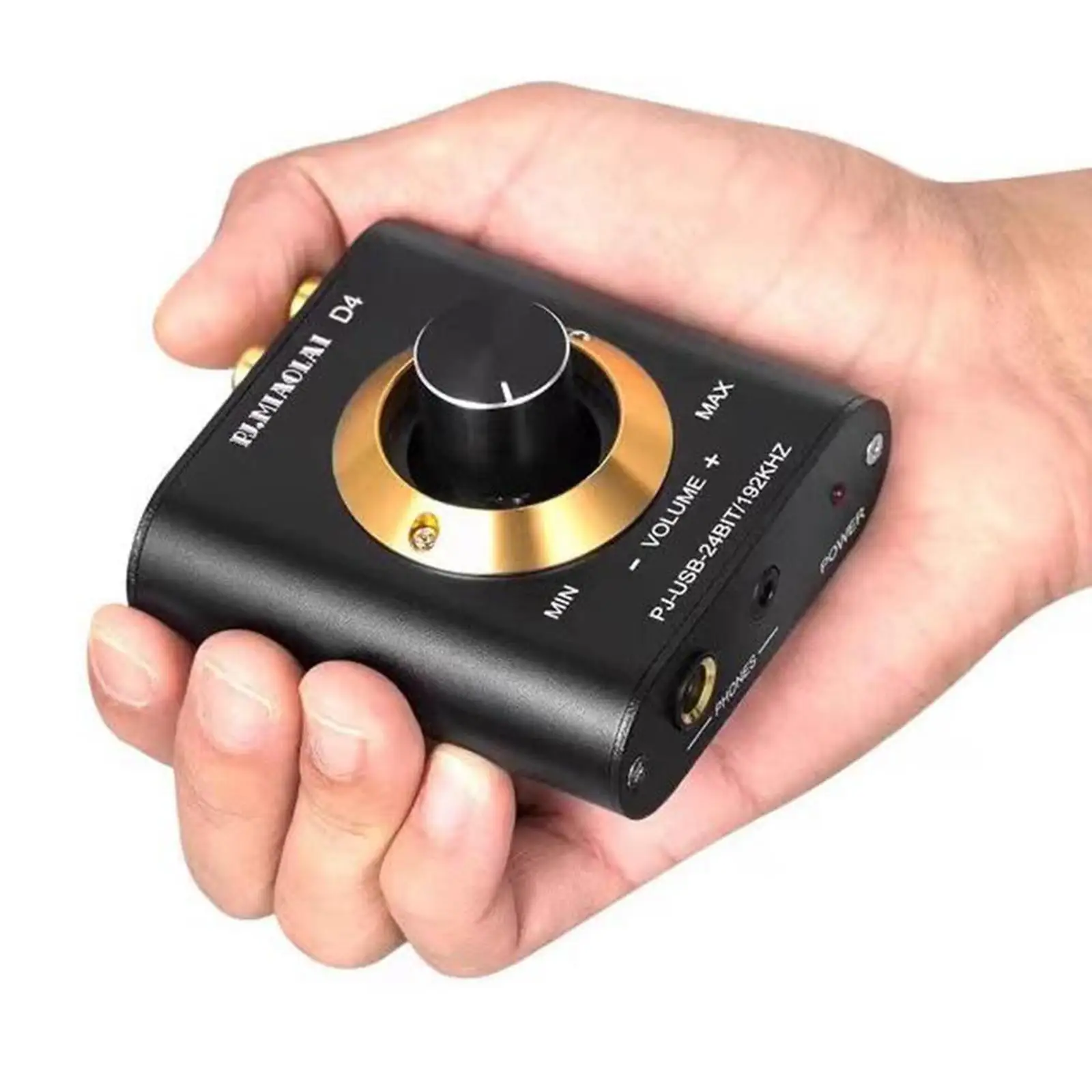 

USB to 3.5mm 6.35mm Audio Jack Adapter DAC Speaker Laptop 24Bit/192KHz HiFi Decoder PC USB Input RCA Output Portable Sound Card