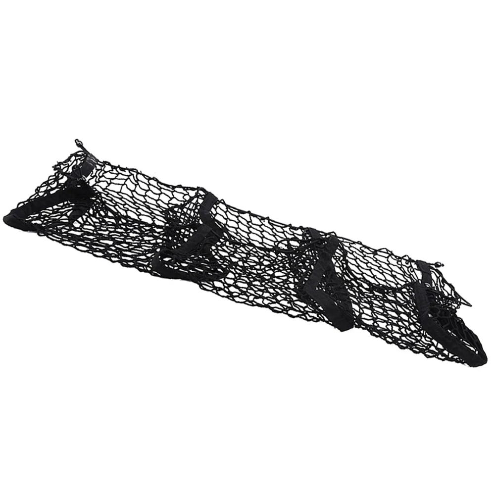 

1pcs Car Trunk Cargo Net Set SUV Off-road Storage Organizer Mesh Bag Polyester Material Wear-resistant Automotive Accessories