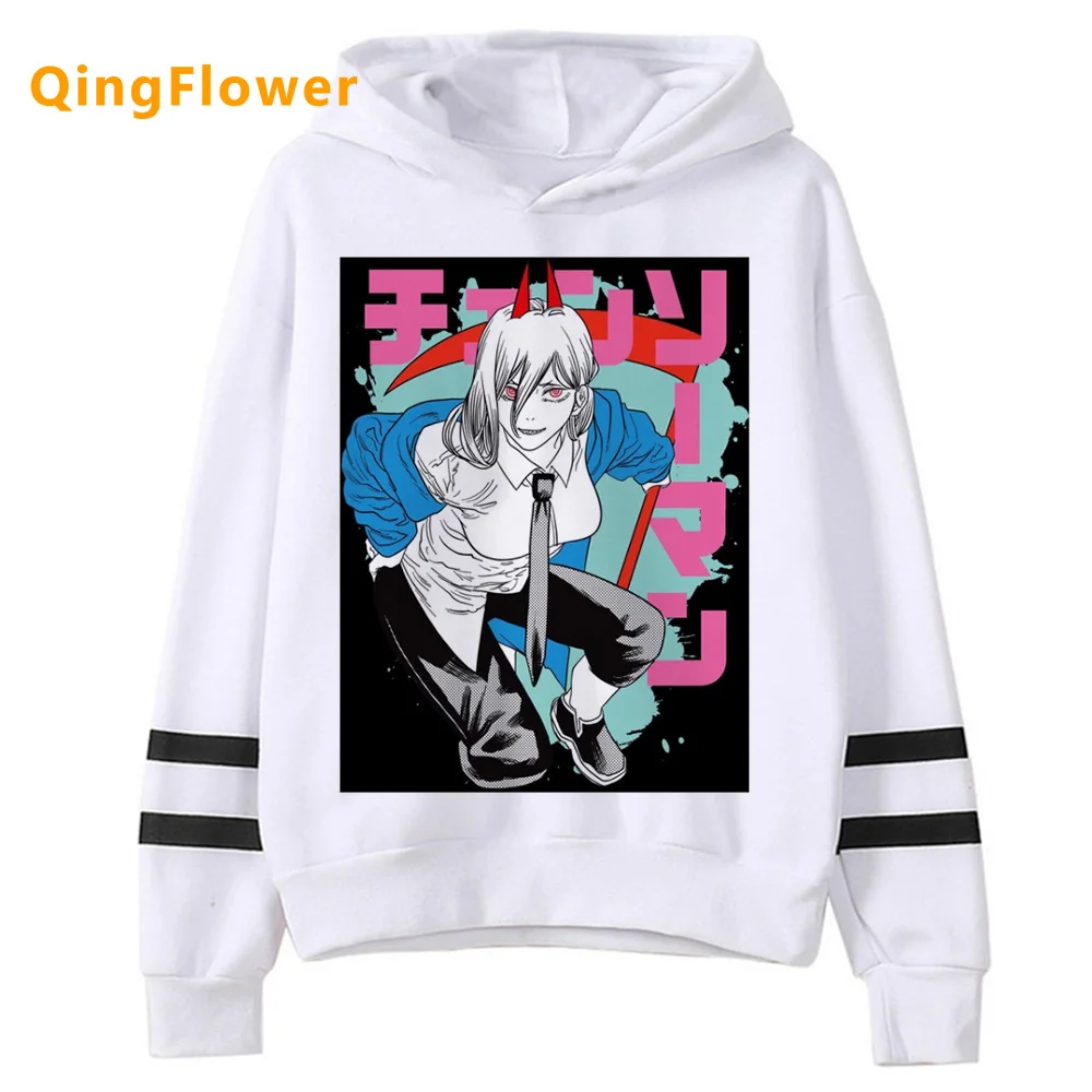 Makima hoodies women vintage graphic Winter  gothic clothes female 90s clothing