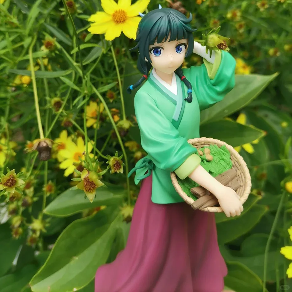 Nuovo Anime The Apothecary Diaries Figura 17 cm Maomao Action Figural Modello Kawaii Decorazione Auto Bambola Giocattoli Per Bambini Regalo Di Natale