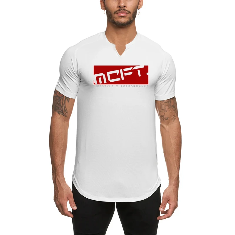 Men's Compression Running T-Shirts Quick Dry Fitness Tee Short Sleeve Slim Fit Sports Tops Breathable Muscle Training Apparel