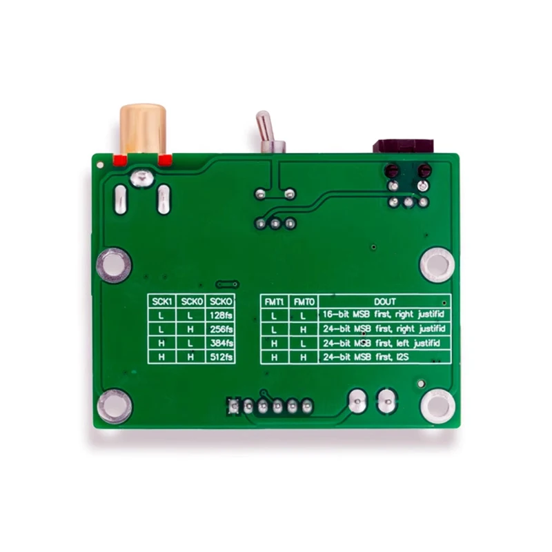 Hifi dir9001モジュールコンバーターボード (ホームオーディオアンプ用) 、dac diy spdifからi2sへの出力、同軸およびopt受信、24ビット、96KHz