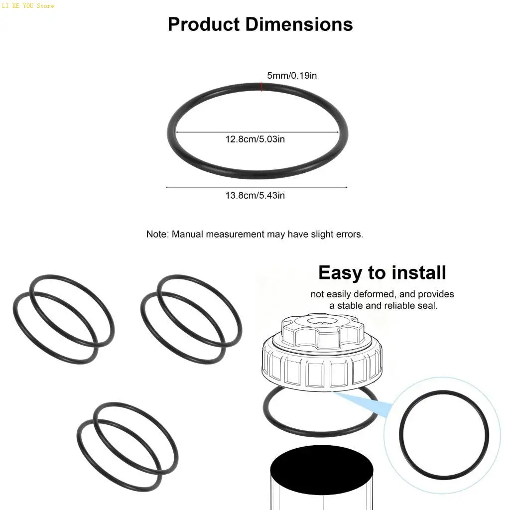 W3JE Cover Joint Replacement Seal for Pool Chlorinator Maintenance