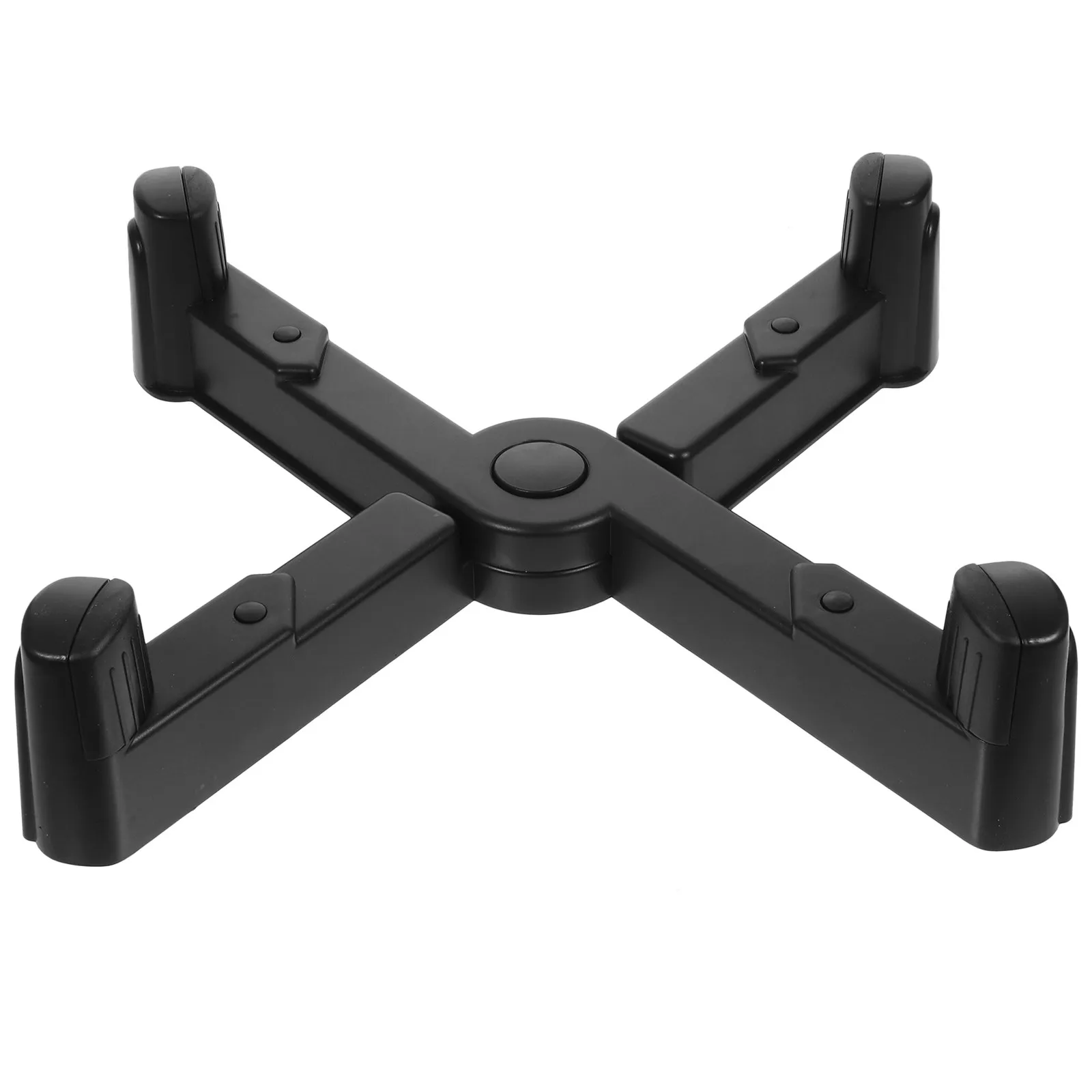 Mobile Computer Tower Stand with 4 Smooth-Rolling Wheels for Pc CPU Heat Dissipation Desktop Office Home Use Heavy Duty CPU