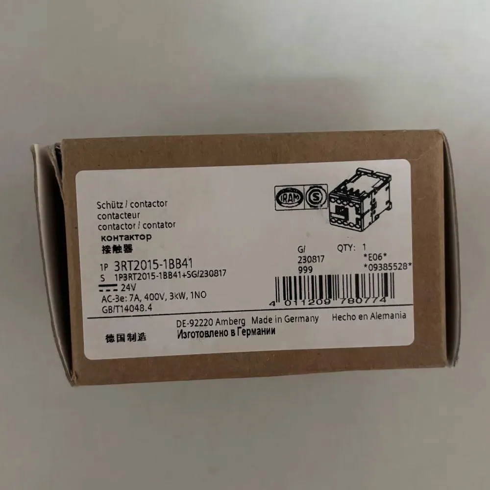 Original genuine 3RT2015-1BB41 contactor