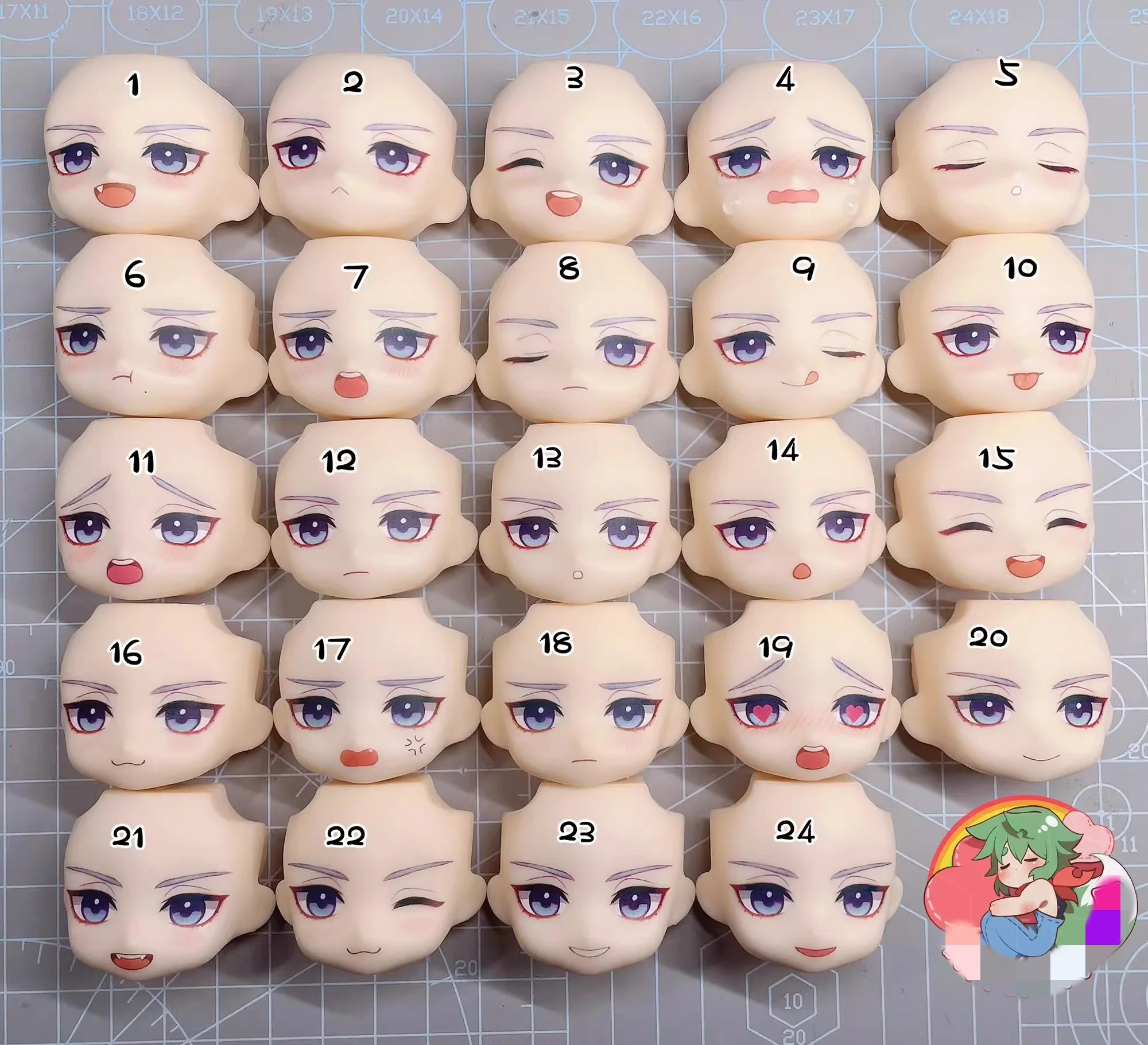 Game Nu: Carnival Edmond Role Cos Handmade OB11 Faces Alternate Face Cosplay Gift Cute Lovely