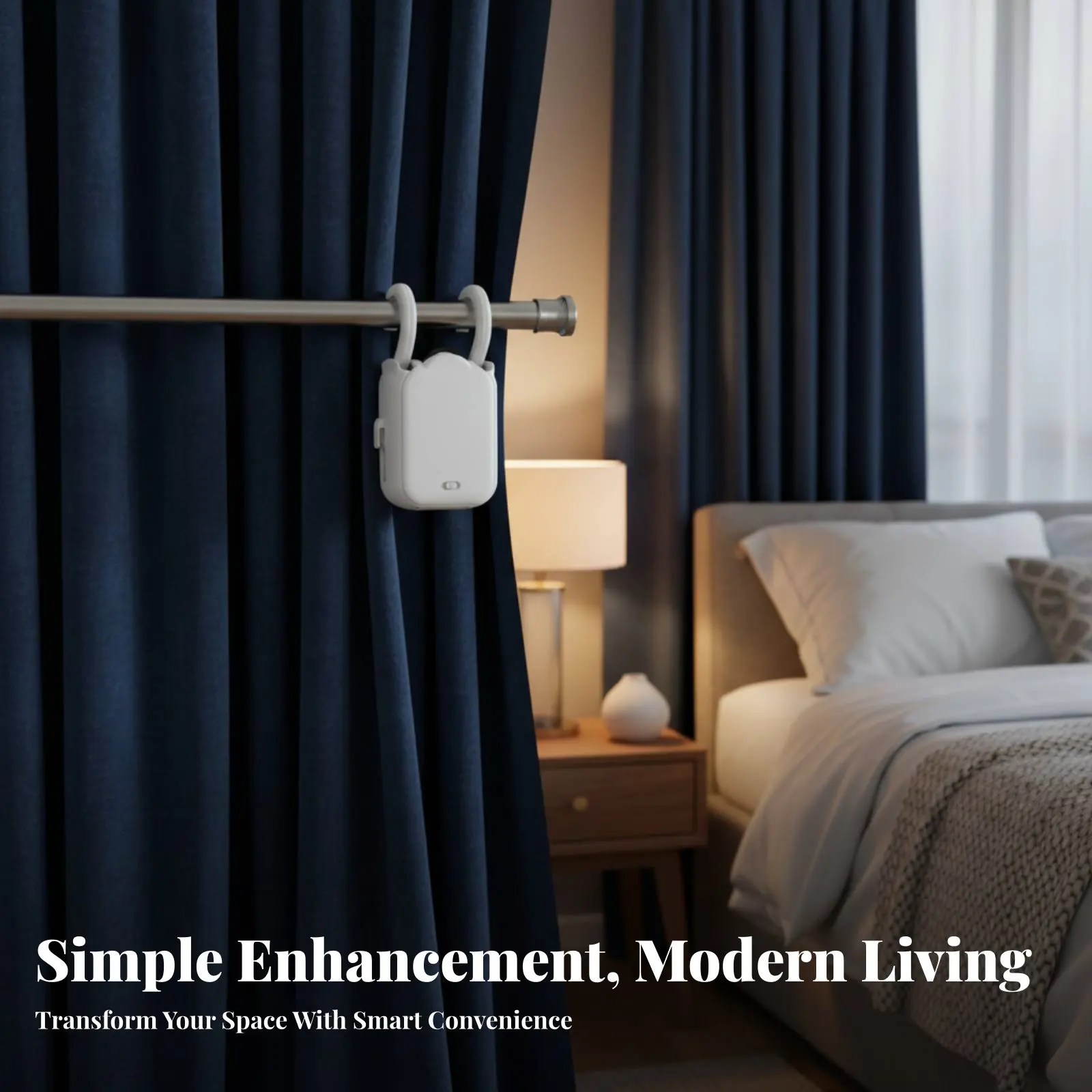 

Автоматический механизм для штор: комплект для установки без затрат, голосовое управление, широкая совместимость для домовладельцев