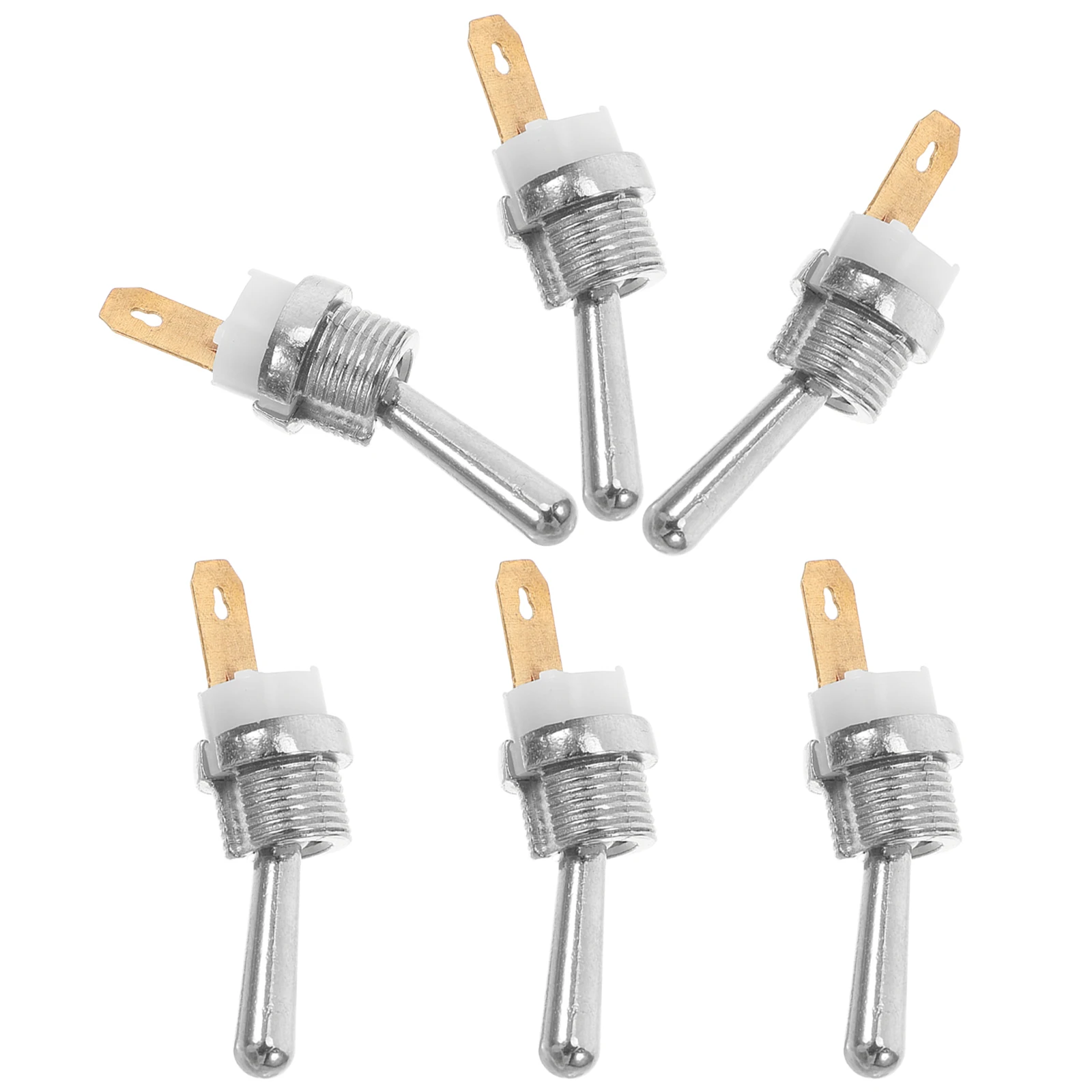 

6pcs Chainsaw Kill Switch Metal Logging Saw Quick Shutdown Durable Wide Compatibility Farm Forest Safety Disconnect Rocker Boat