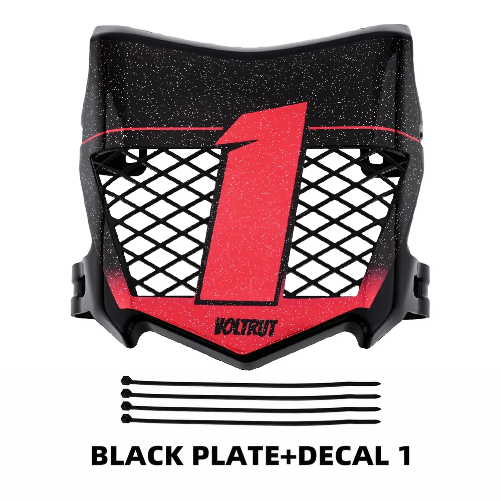 Voorplaat kenteken voor Surron Talaria E-Ride Pro Ridstar Q20 Tuttio Soleil 01 Ebox Dragster ETM RTR Dirt E-Bike PP kentekenplaat