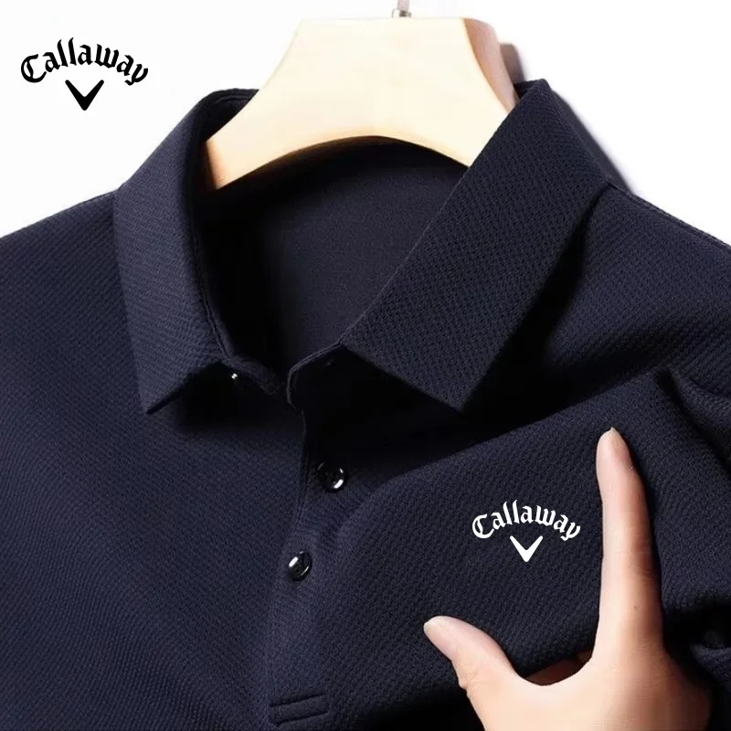 Lente En Herfst Heren Hoge Kwaliteit Geborduurd Poloshirt Met Lange Mouwen Nieuwe Luxe Mode Zakelijke Vrije Tijd Multi Functionele Top