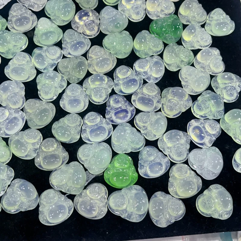 

Подвеска-талисман Будда Майтрея, смеющийся Будда, из нефрита, модный, универсальный