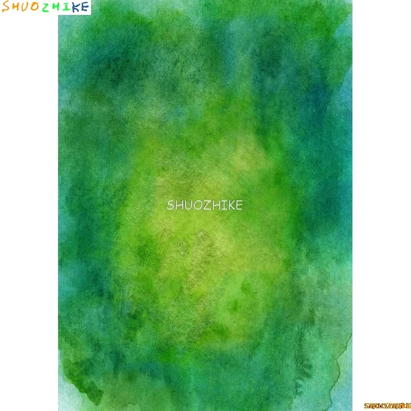 SHUOZHIKE винтажные акварельные портретные фоны для фотосъемки, студийный реквизит, градиентные однотонные фотофоны PPL-01