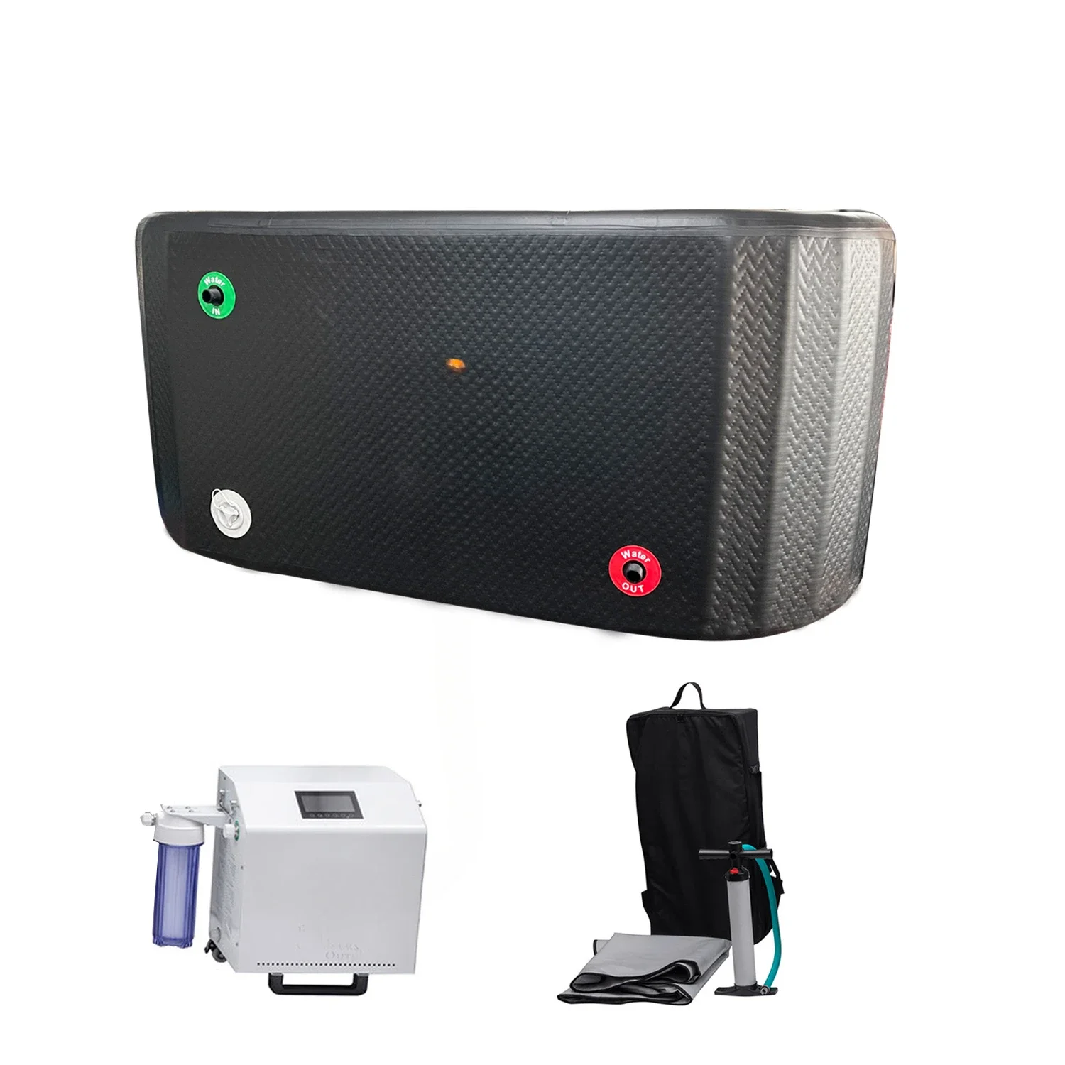 Aufblasbare Doppelpersonen-Kaltwasserwanne für schmerzende Muskeln, Sportler, Genesungs-Eisbadewanne zum Verkauf