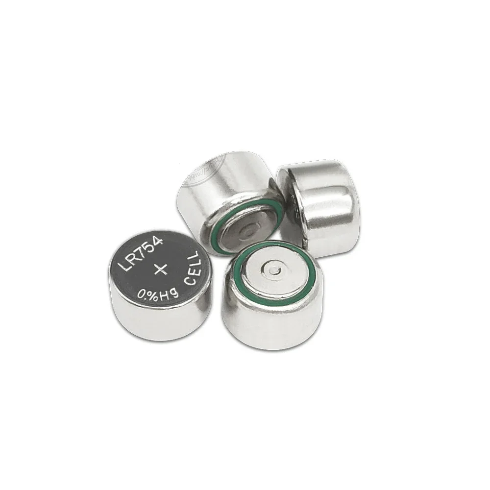 Alkaline Button Coin Cell Battery AG5 LR754 1.55V 2-10PCS, 193 393 SR754 L754 LR48 SR754SW For Watch Toys Clock Stable Power