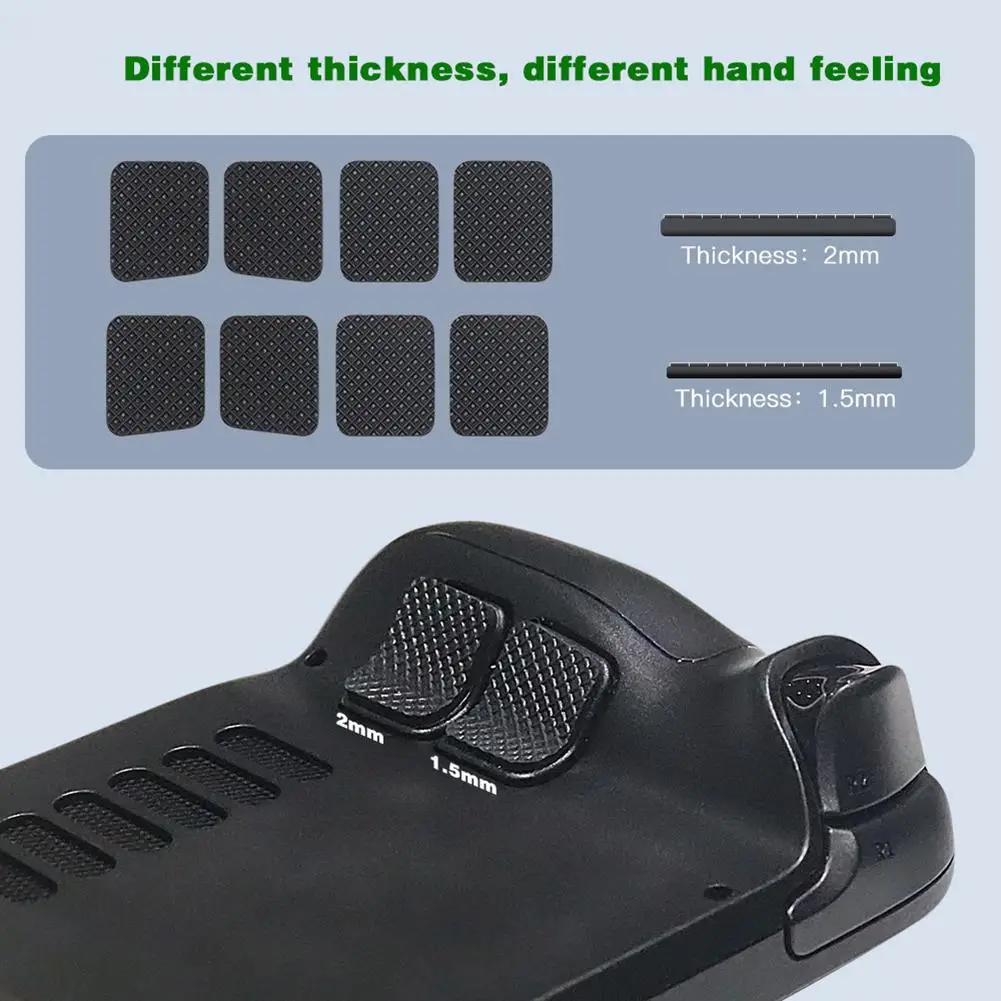 Game Console Accessories Back Button Set Touchpad Protective Film Back Thickened Buttons Rocker Cap Compatible For Steam Deck