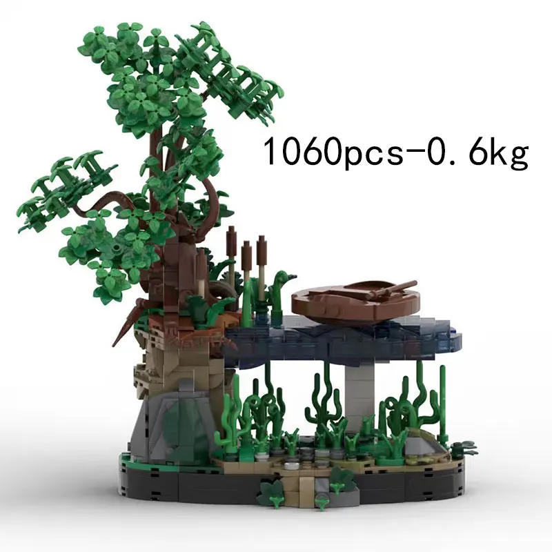 بقعة MOC-136504 227277 224148 146000 تجميع الجسيمات الصغيرة اللبنات لعبة تعليمية نموذج طقم هدايا الحلي