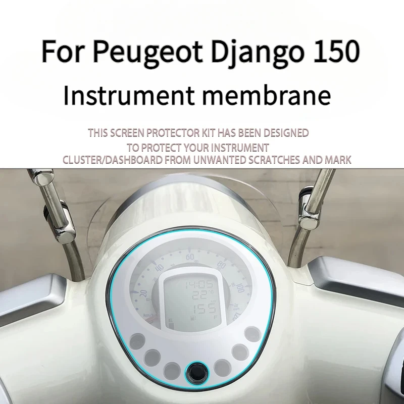 

Scratch Protection Film Screen Protector for Motorcycle Dashboard for Peugeot Django 150 Django150