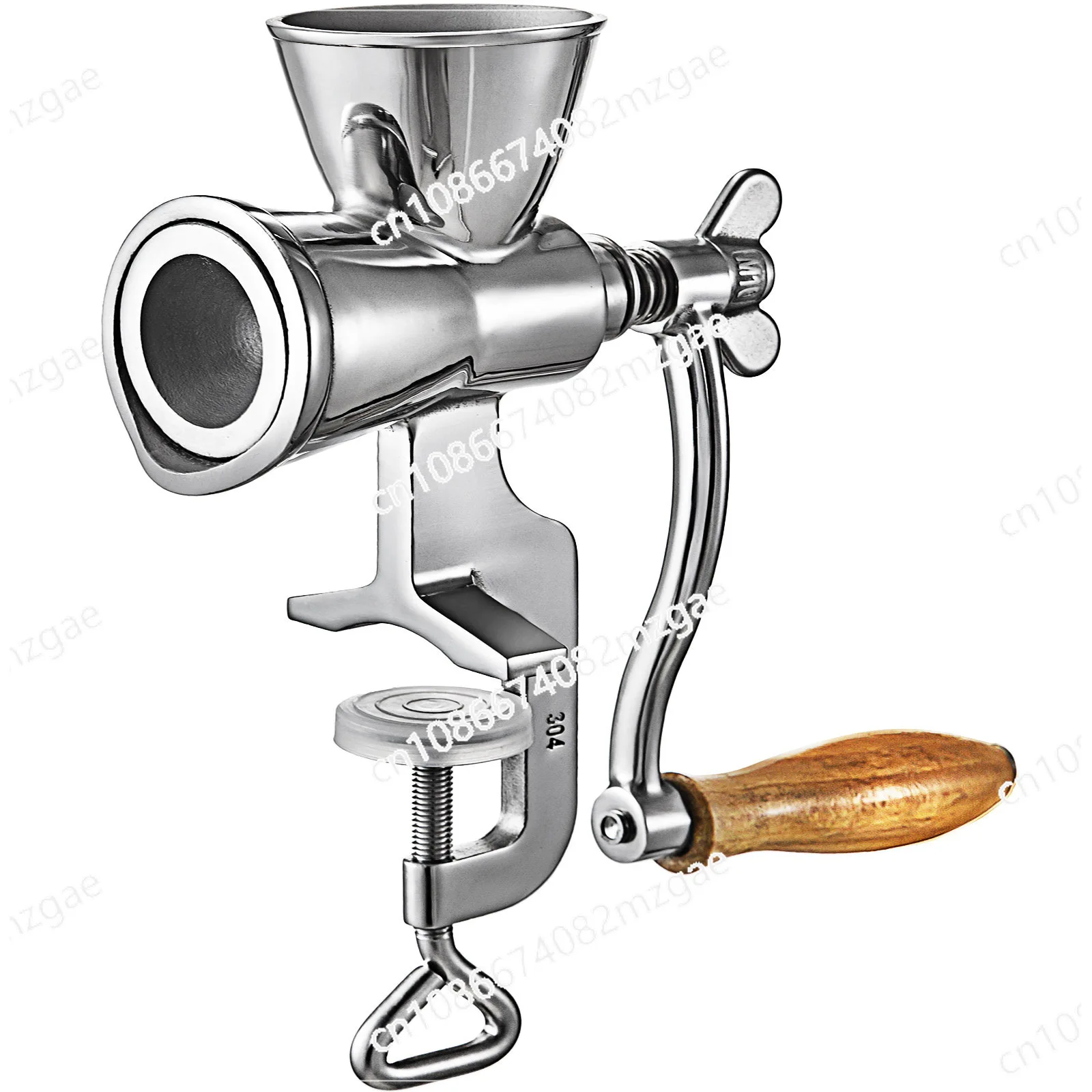 304 Stainless Steel Manual Bean Grinder Hand Coffee Bean Grinder Household Grinder