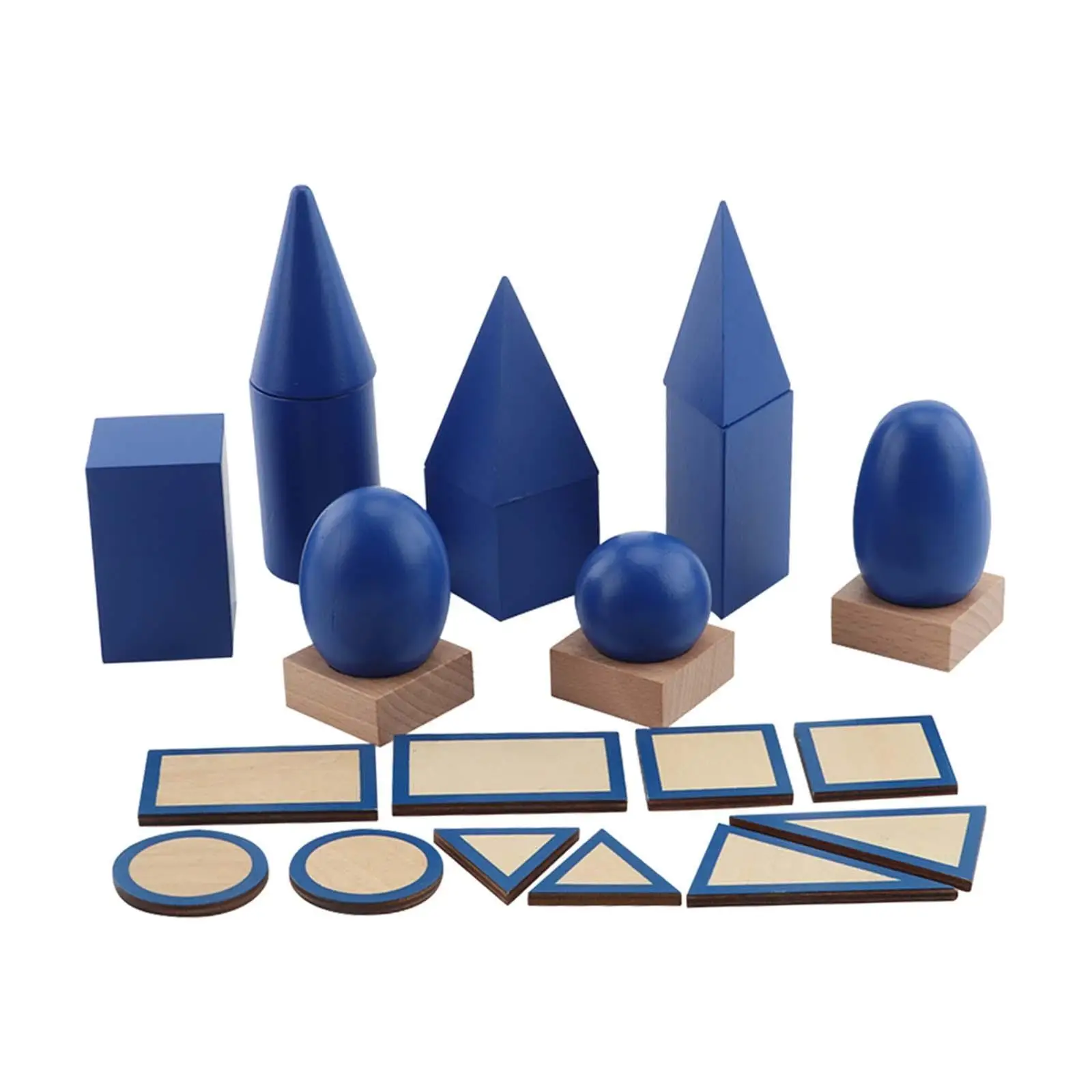 幾何学ソリッドブロックセット 空間認識強化 数学ゲーム 感覚玩具ブロック 男の子 女の子 子供 3歳以上