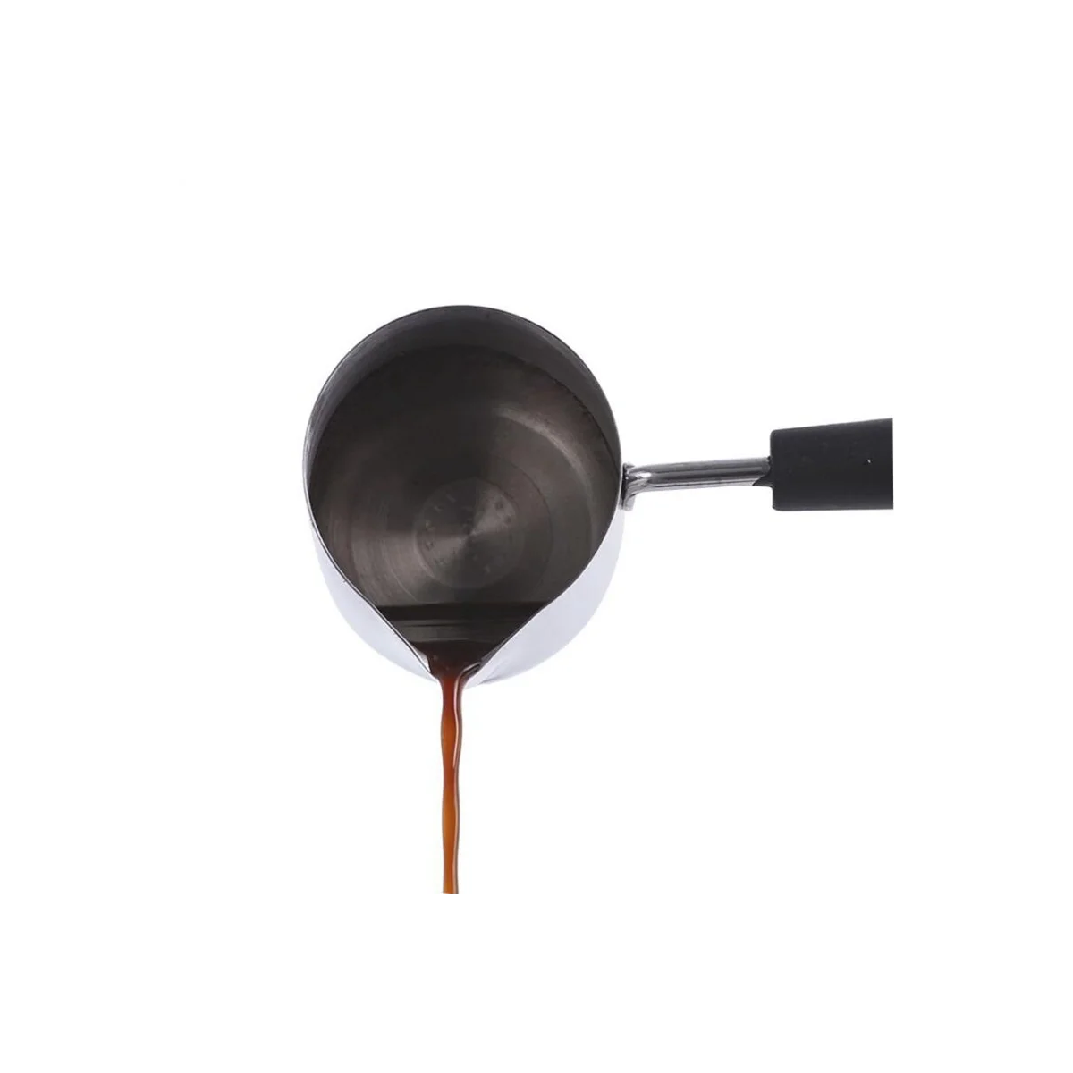 Long Handle Wax Melting Pot Candle Soap Melts Pot Scented Wax Melts Metal Coffee Pitcher Latte Milk Frothing Jug, 350ML-A70Z