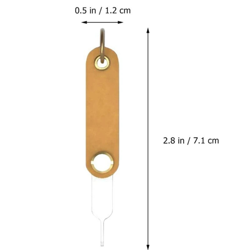 Bandeja de tarjeta Sim de expulsión de 3 piezas, herramienta de llave de aguja de Pin abierto, portátil, Universal para teléfono móvil