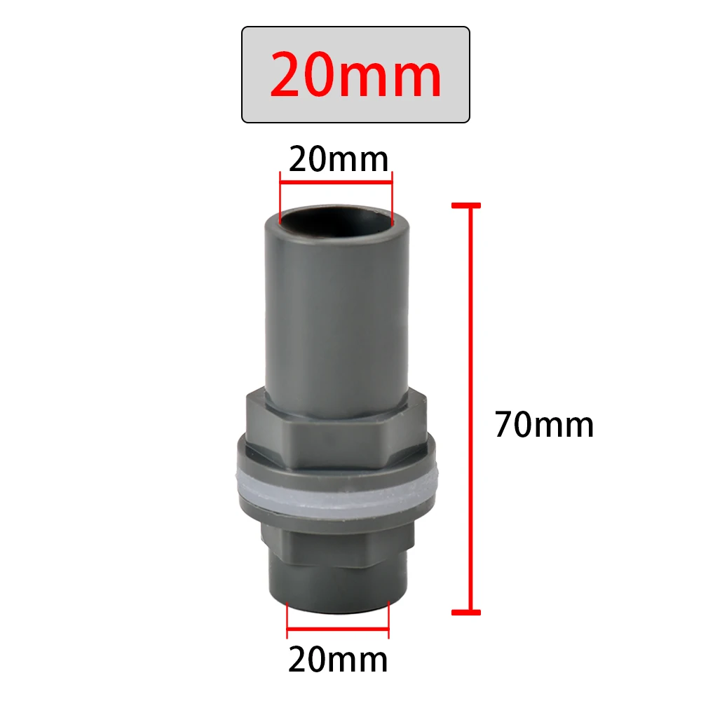 20 ~ 25mm rura PVC 90 ° kolanko bezpośrednie złącza zagęścić akwarium przelewowe złącza nawadnianie ogrodu wlot wylot spustowy