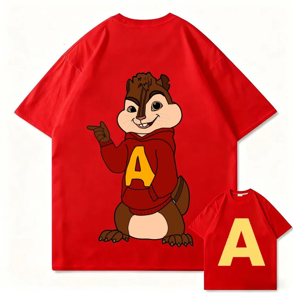 

Alvin and Chipmunks: The Squeakquel T-shirt, children's double-sided printed shirt can be used for Best Friend T-shirt