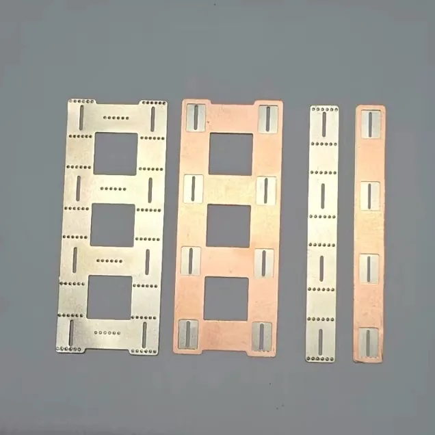 Best-selling Cooper 21700 Pure Copper 0.3mm Spot Welding Sheet 0.2mm Laser-Cut Interlayer Copper-Nickel Composite 20pcs for Elec - view 5