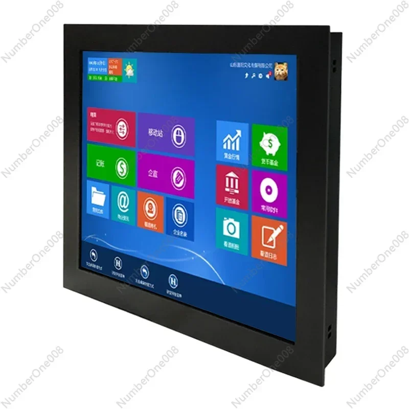 

10/17/12-Inch 15-Inch Industrial Control All-in-One Machine Embedded Touch Screen Industrial Tablet Capacitive Resistance Touch