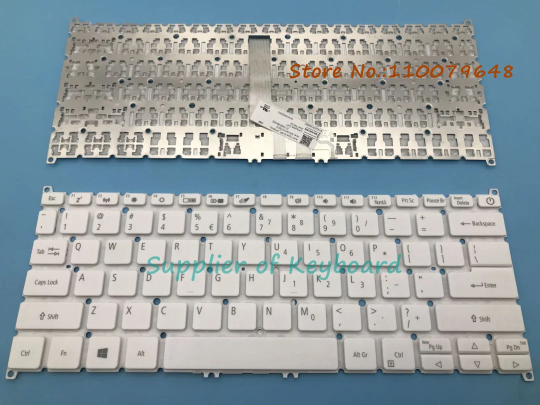 

NEW For ACER Swift 5 SF514-53T SF514-54G SF514-54T SF514-54GT N19H5 Series English Keyboard White/Black/Silver/Gold Backlit