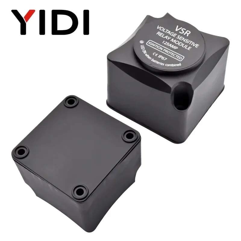 Dual Battery Protection Smart Isolator VSR 12V 140A Split Charge Voltage Sensitive Relay Module IP67 for
