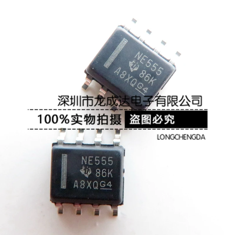 20pcs original new NE555 NE555DR SOP8 programming timer oscillator chip