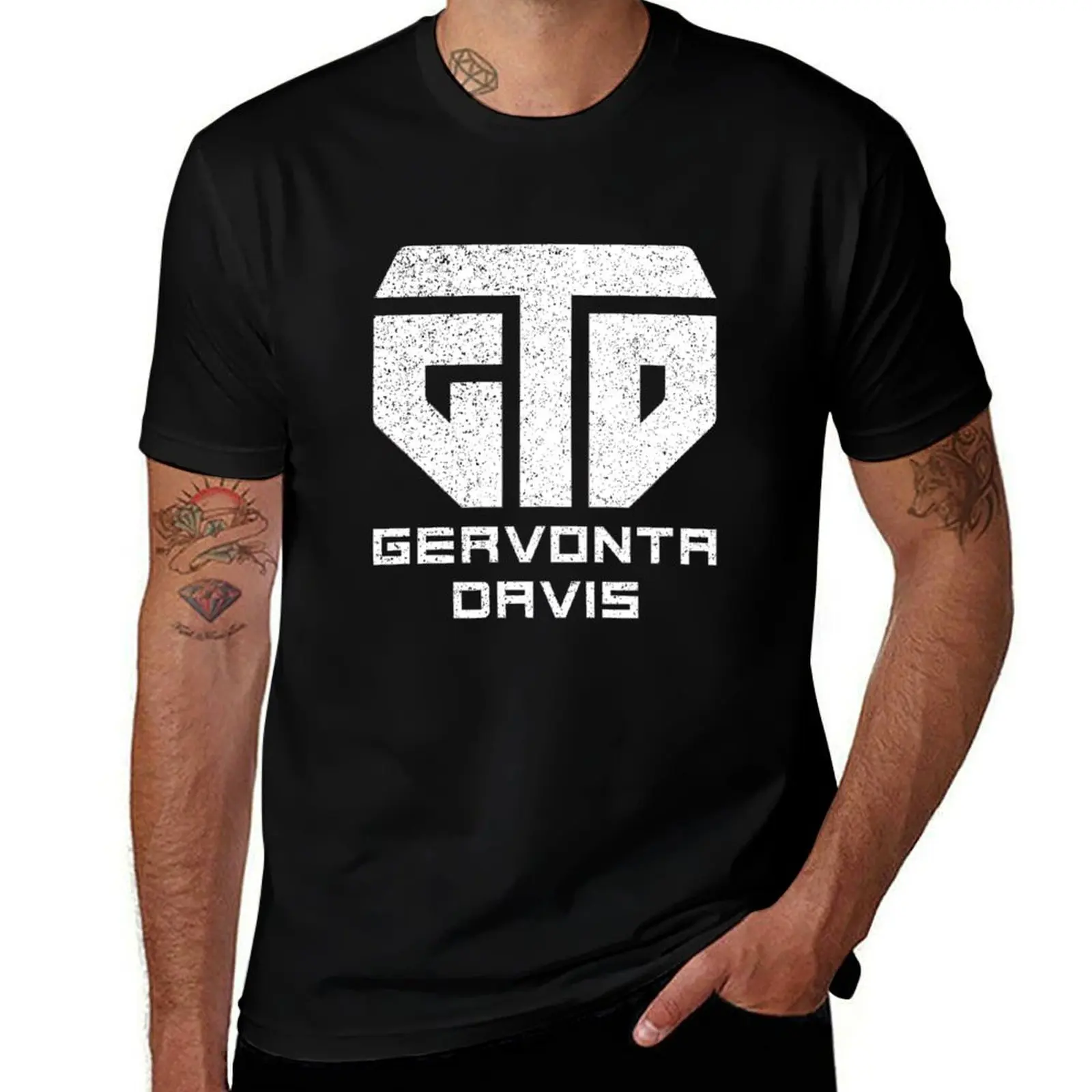 Футболка Gervonta Davis Team, простая рабочая футболка