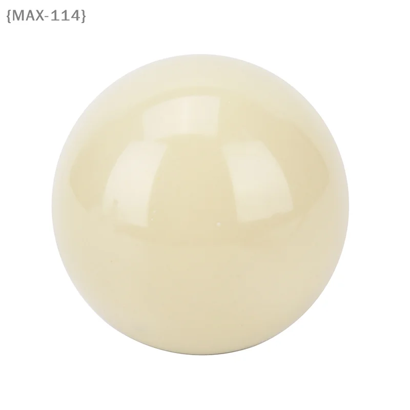 【MAX114M3】1pc pool balls white Billiard Training Ball Snooker ball Cue ball for 57.2mm