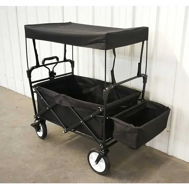 Cheap Trolley Cart Outdoor Garden Camping Foldable Wagon Cart Folding Beach Camping Trolley